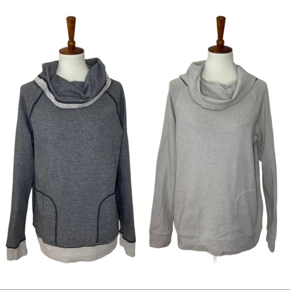 Patagonia Reversible Cowl Neck Pullover Sweater XL